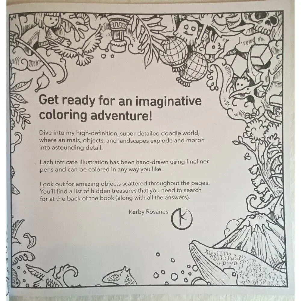 Imagimorphia : An Extreme Coloring and Search Challenge by Kerby Rosanes (2016)